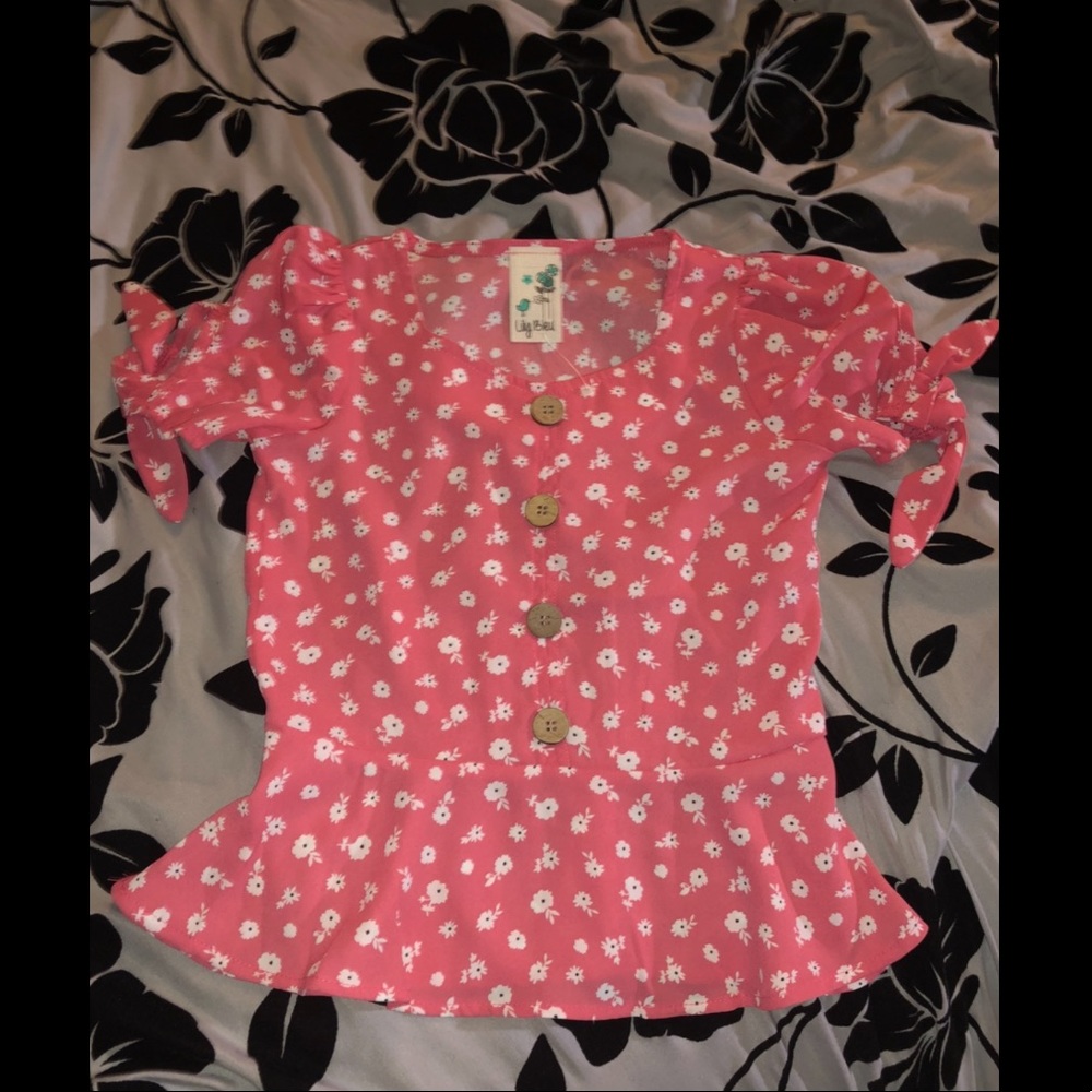 Girls Vintage Style Top